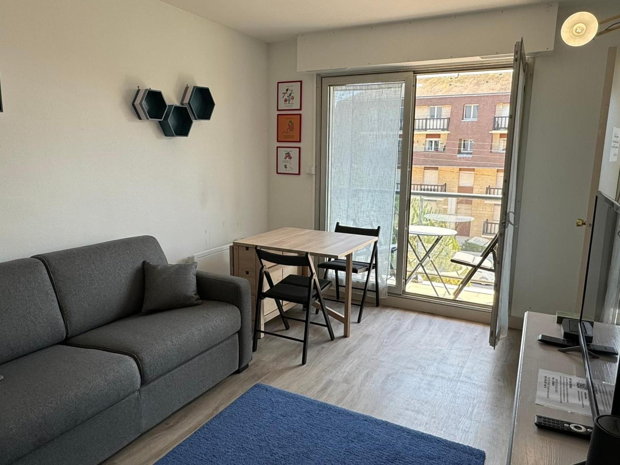 Studio Central A Cabourg Avec Balcon, Wifi Gratuit & Parking - Fr-1-487-372 Екстер'єр фото